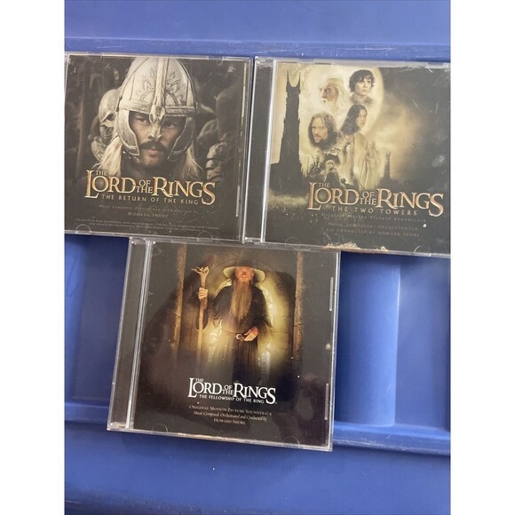 Lord Of The Rings 3 Movie Set - Picture 1 of 10